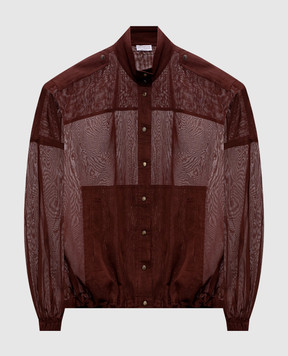 Brunello Cucinelli Бордовая куртка M0F91SO606