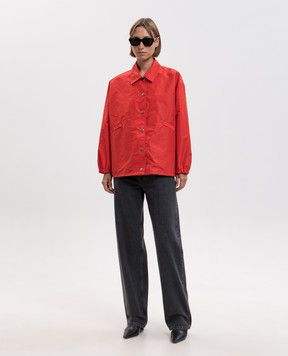 Jil Sander Красная ветровка J02SW0075J70221