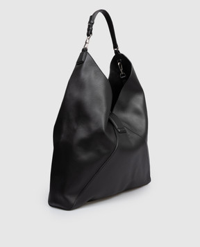 Ermanno Scervino Чорна шкіряна сумка Clio D483S305RFYK