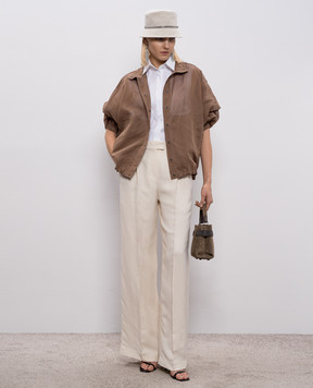 Brunello Cucinelli Коричневая куртка M0F91SO606