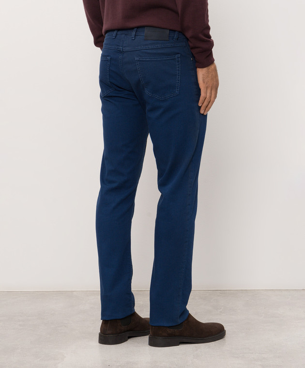Cashmere&Whiskey Синие джинсы с логотип патч 1844871 изображение 4