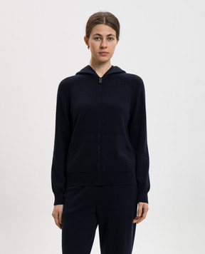 Loro Piana Синя спортивна куртка Merano з кашеміру FAP0176sh