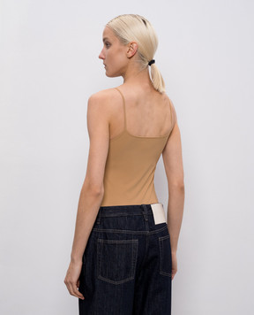 Jil Sander Коричневе боді J01NC0020J70026