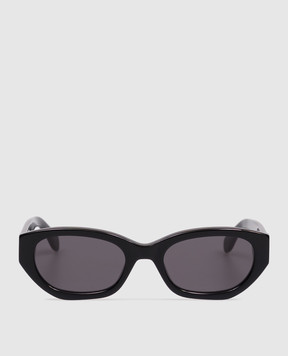 Palm Angels Чорні сонцезахисні окуляри Eagle PA1022100753