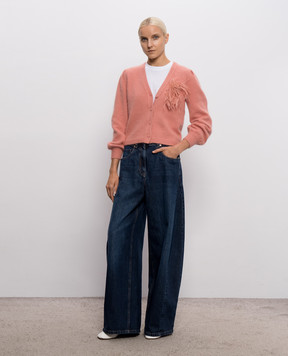 Twinset Белая футболка с нашивкой логотипа 262TP2302