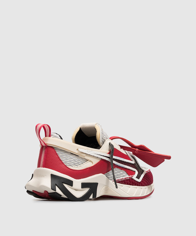 Off-White Красные кроссовки Space Memo OF05804609 изображение 3