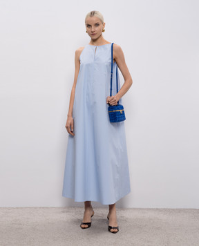 Agnona Блакитна сукня максі TR1109YU2114