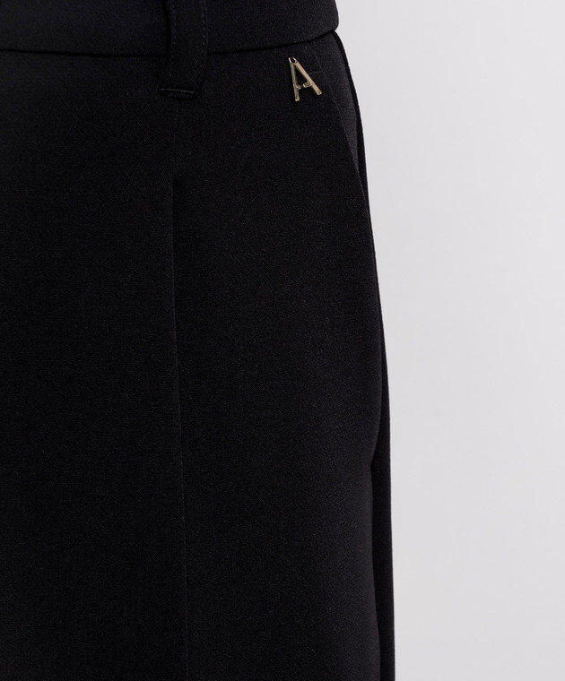 Twinset Черные брюки с монограммой 262AP2345 изображение 5
