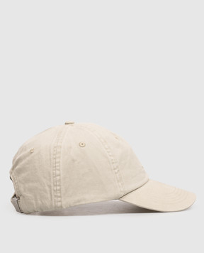 Stone Island Бежева кепка з вишивкою логотипа L2S159100007S0106