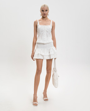 Charo Ruiz Белый топ Nereus 263104