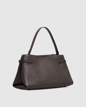Brunello Cucinelli Коричневая кожаная сумка MBDKB2820