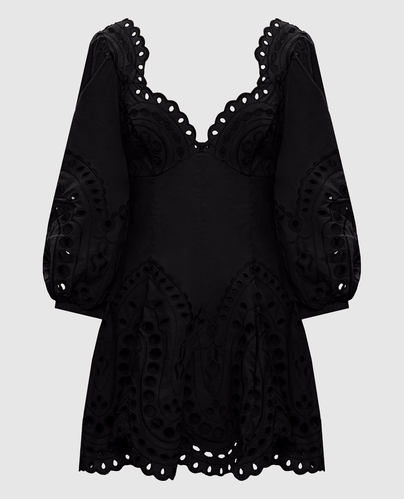 Черное платье мини Esmare