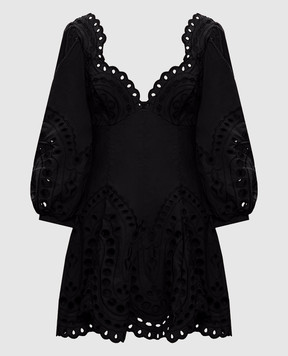 Charo Ruiz Чорна сукня міні Esmare 263605