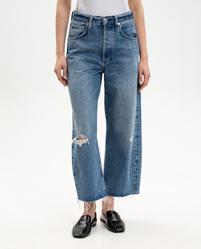 CITIZENS OF HUMANITY Сині джинси Ayla з проріхами 21173025