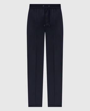 Peserico Сині штани з нашивкою логотипа R5423400029