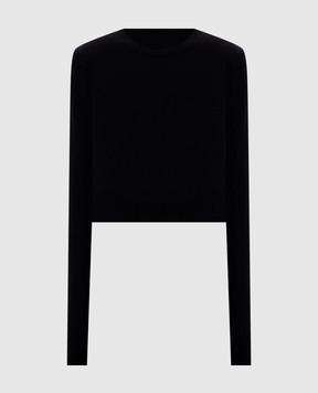Saint Laurent Черный свитер из кашемира 871009Y77LF