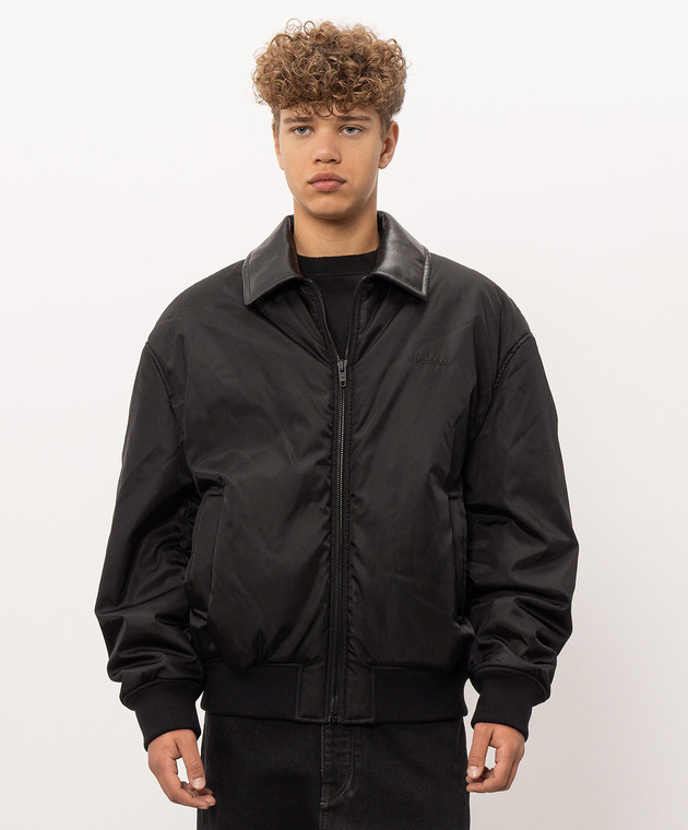 Balenciaga Чорна куртка A009J9TUO21 зображення 3