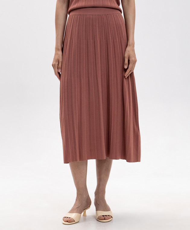 Max Mara Weekend Рожева спідниця HIGLIA WKDGHIGLIA зображення 3