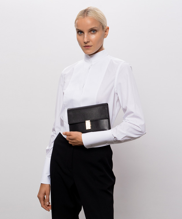 Tom Ford Черная кожаная сумка кросс-боди MIA S0549LGO074V изображение 2