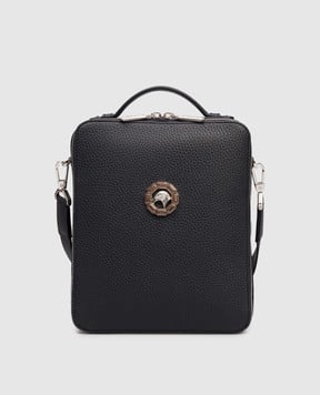 Stefano Ricci Синяя кожаная сумка с эмблемой ND218GTPVD