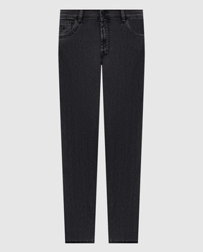 Scissor Scriptor Чорні джинси Costantino з ефектом потертості COSTANTINOT1891231