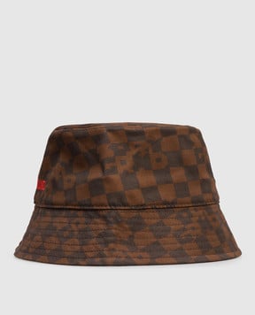 Sprayground Дитяча коричнева панама в клітинку SP14998BRW