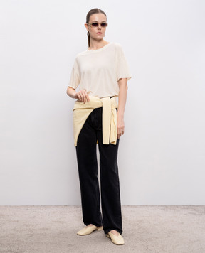 Loulou de Saison Футболка цвета айвори EZRA EZRALDS