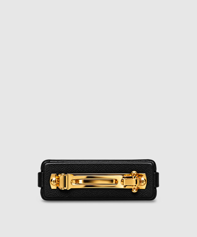 Versace Черная кожаная шпилька-автомат Medusa 10263871A19364 изображение 2