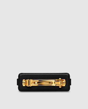Versace Чорна шкіряна шпилька-автомат Medusa 10263871A19364