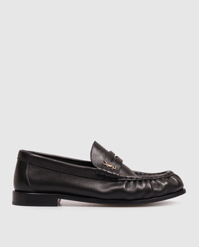 Saint Laurent Чорні шкіряні лофери 81890825VAA