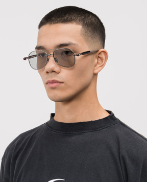 Kuboraum Сонцезахисні окуляри P75 сірого кольору KRSP75GMG000002F