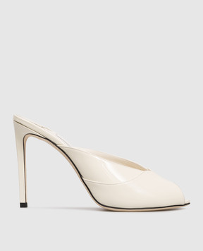 Jimmy Choo Шкіряні лаковані мюлі Brigitte BRIGITTEMULE100PAT