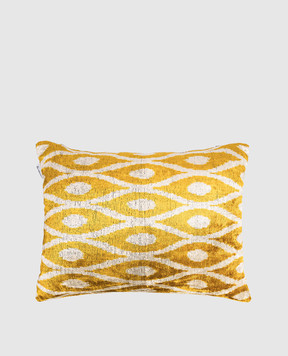Les Ottomans Декоративная подушка из шелка в принт V33840X50D
