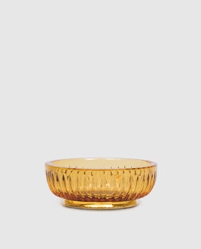 Treesseci Жвтий кришталевий тримач для мила Elegance EL01AAMGD