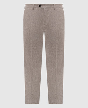 Brunello Cucinelli Сірі штани з вовни M038PI1770