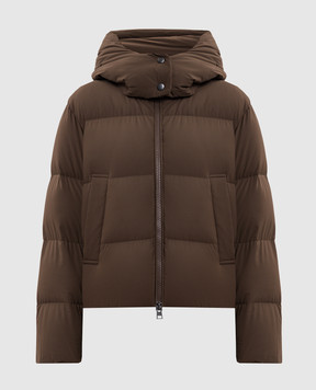 Woolrich Коричнева пухова куртка Madison CFWWOU2227FRUT3107