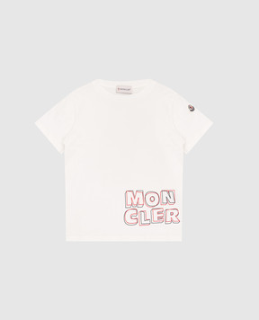 Moncler ENFANT Детская футболка с принтом логотипа L19548C0000689AFV1214