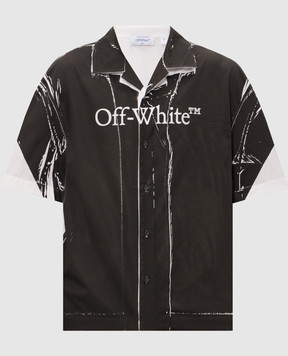 Off-White Рубашка с короткими рукавами Negative 44MGG01QF26F002