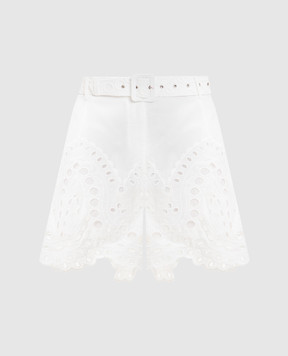 Charo Ruiz Білі шорти Dune з поясом 263500