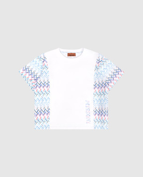 Missoni Детская футболка с принтом логотипа MY8A11Z3672810
