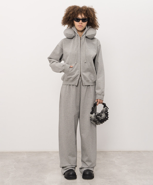Vetements Сіра спортивна куртка з подушкою MH27ZU153G зображення 2