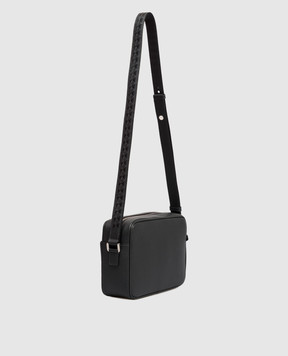 Serapian Синя шкіряна сумка  East West SRCMOMML735925A021