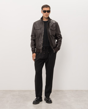 Dolce&Gabbana Чорний джемпер з кашеміру GXX02TJBW1W