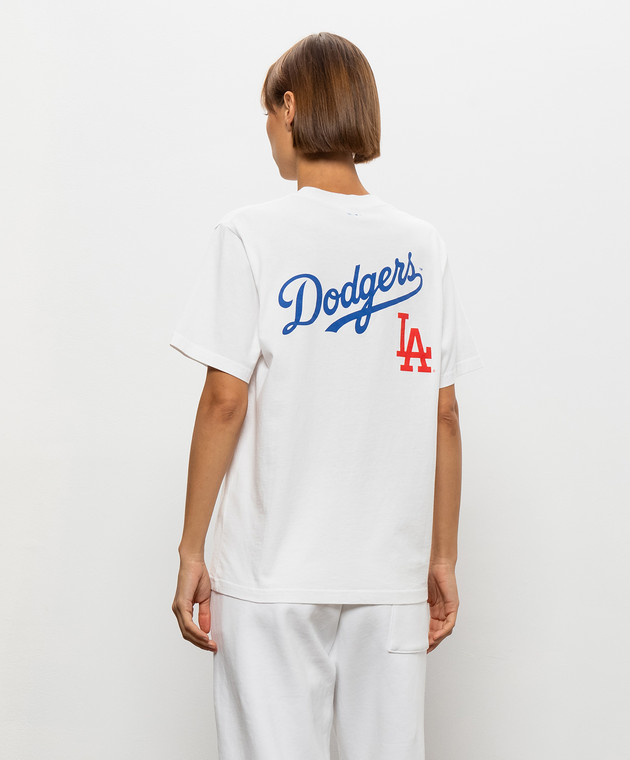 Sporty & Rich Белая футболка Dodgers Serif TO119714669WH01 изображение 4