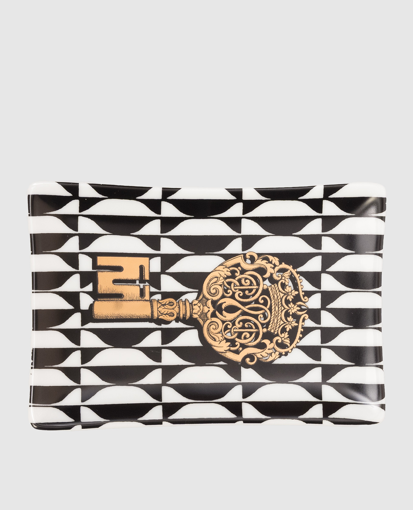 

Белая фарфоровая пепельница Chiavi & Losanghe, Белый, Коллекционные предметы