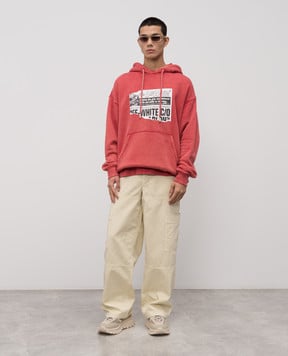 Off-White Червоне худі News 44MBB085F5F00D