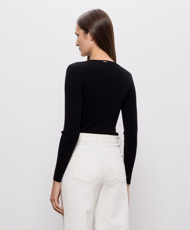 Twinset Чорне боді 262TT3041 зображення 4