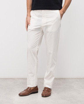 Peserico Белые брюки с логотипом R54725T2300800