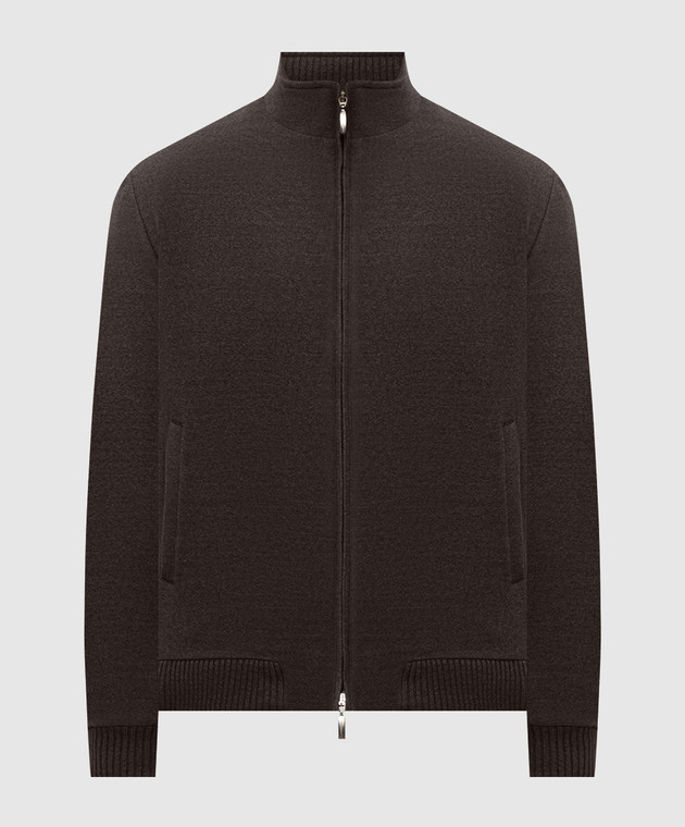 Doriani Cashmere Коричневая куртка из шерсти A430T125
