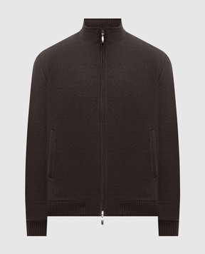 Doriani Cashmere Коричнева куртка з вовни A430T125